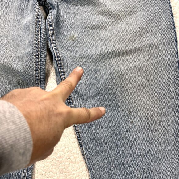 VTG Levi’s 550 Jeans Men’s 38x30 (Actual 37x30) Relaxed Fit Denim USA 90s Grunge - Picture 8 of 14